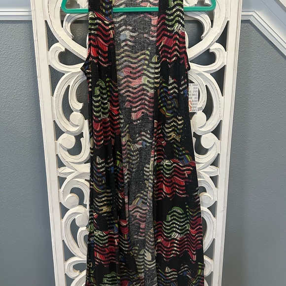 LulaRoe Joy XS Duster Vest - Picture 1 of 7